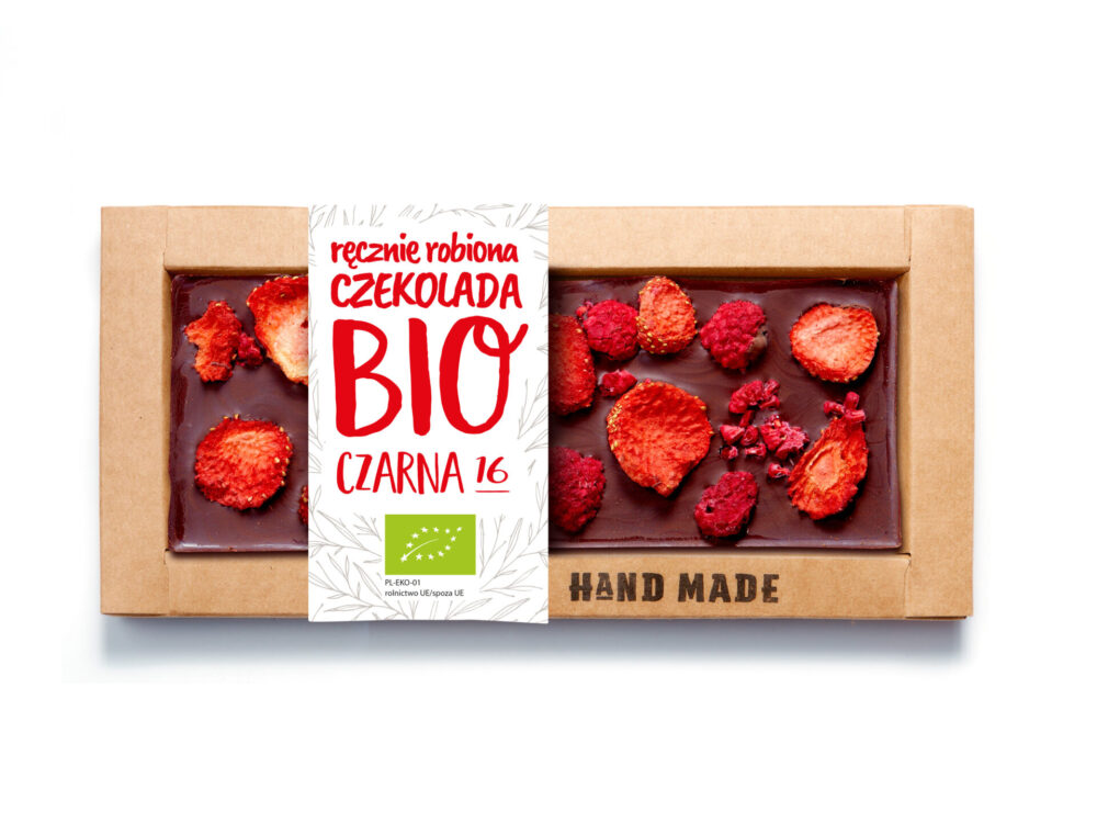 Czarna Bio Truskawka I Malina Chocolu